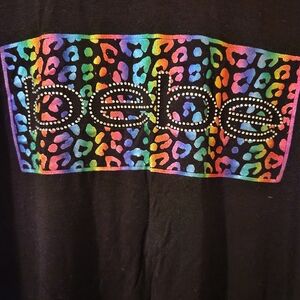 Bebe XL Black Tshirt